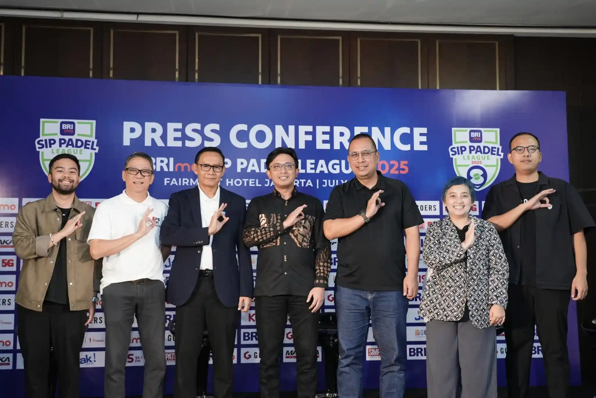 Pembukaan BRImo SIP Padel League 2025. (Foto: Istimewa)