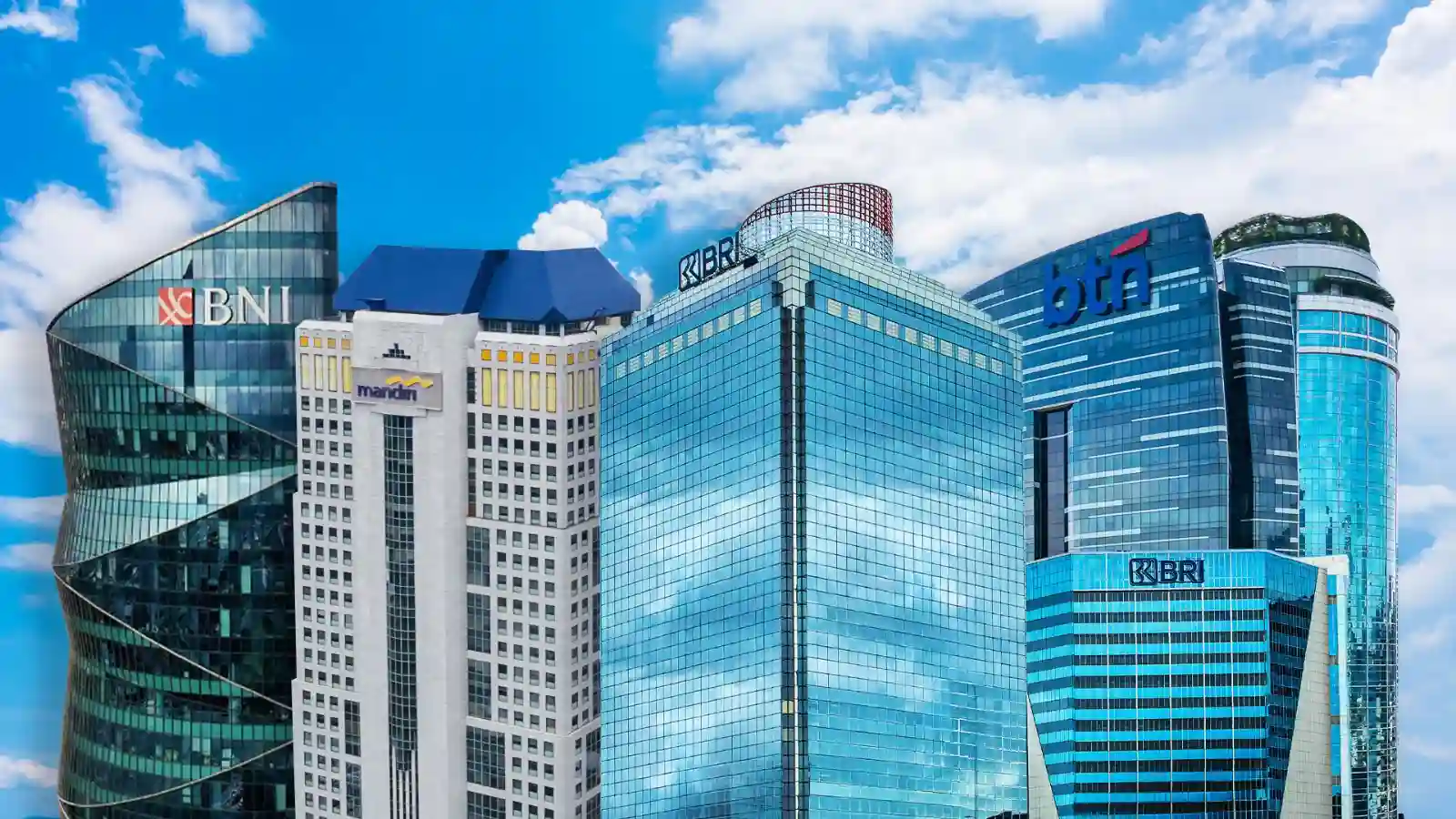 Ilustrasi bank-bank himbara.