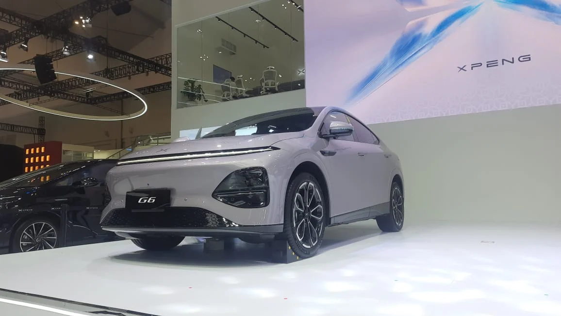 Debut di pameran GIIAS, Xpeng luncurkan mobil baru X9 rakitan lokal dan G6 Pro. Foto: KabarBursa.com/Harun