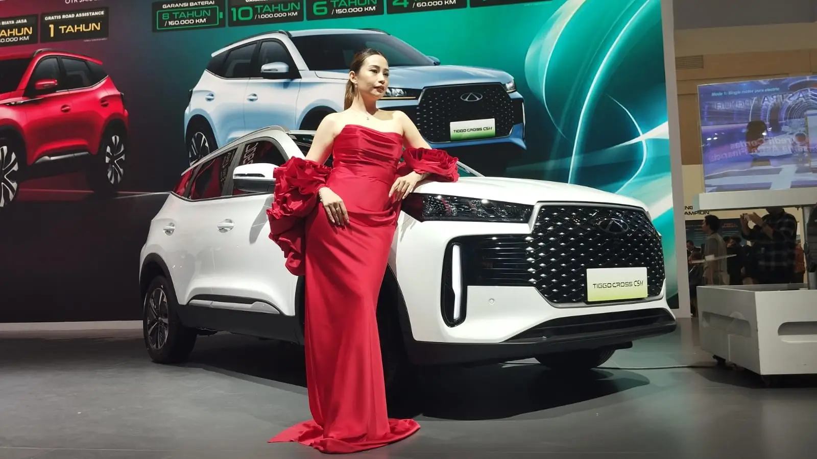 Chery luncurkan mobil baru Tiggo Cross CSH dan Tiggo Cross 1.5 Turbo di GIIAS 2025. Pantau spek dan harganya. Foto: Harun/KabarBursa.com