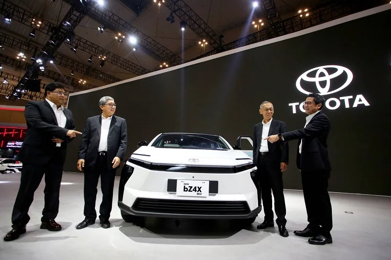Pembukaan booth Toyota di GIIAS 2025. Foto: doc Toyota
