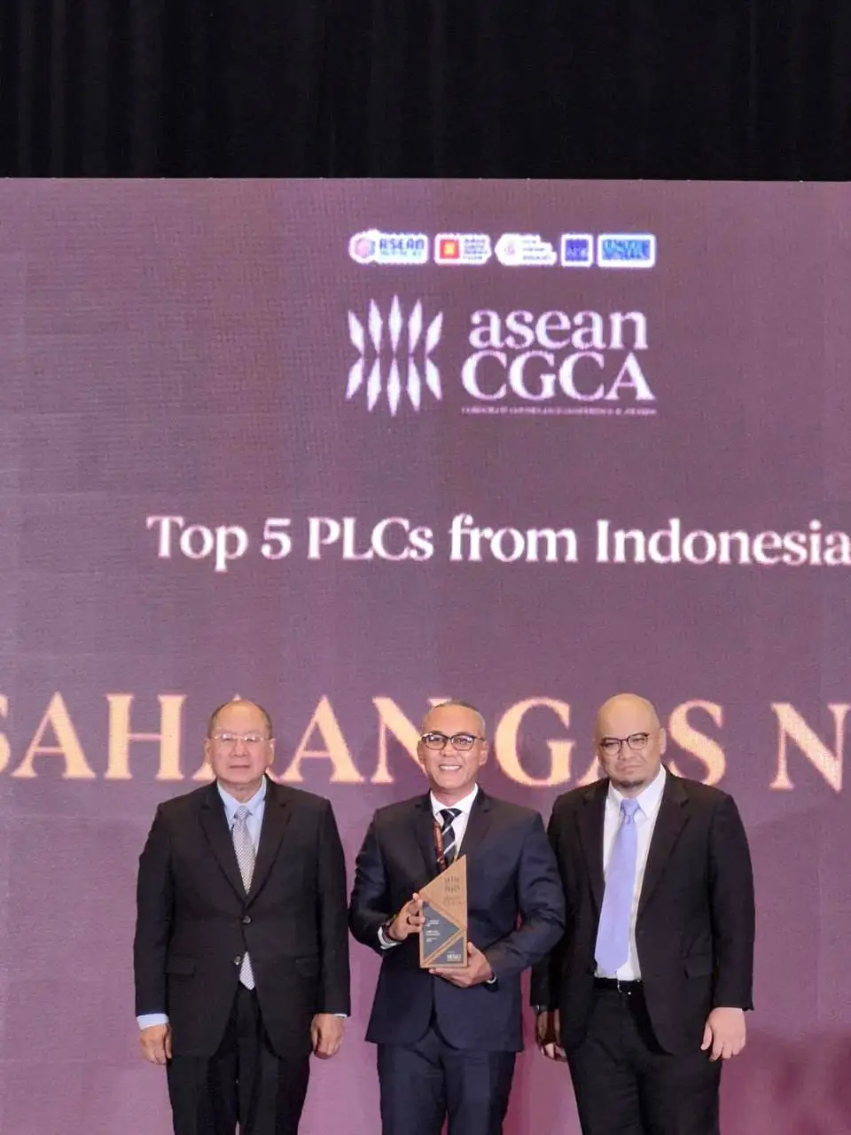 PGN pun meraih nilai tertinggi dalam kategori Top 5 Indonesia PLCs berdasarkan hasil assessment GCG dengan parameter ACGS 2024