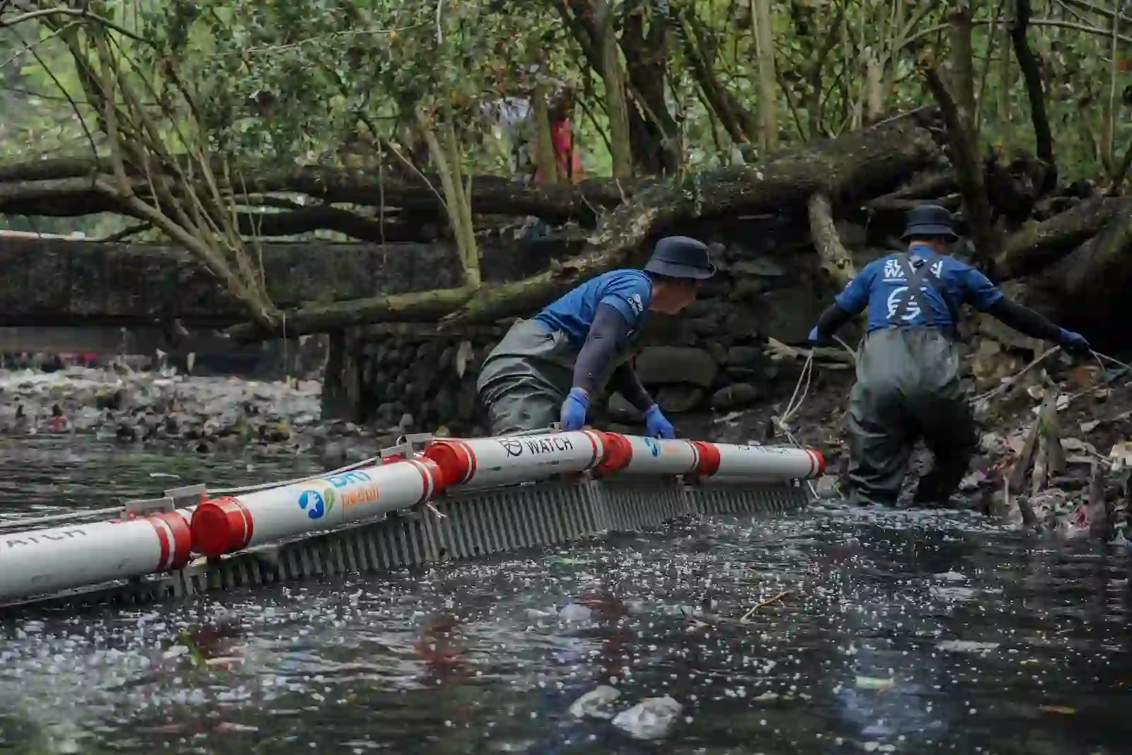 Bersama Yayasan Sungai Watch, BRI Peduli telah mengumpulkan reduksi sampah anorganik 