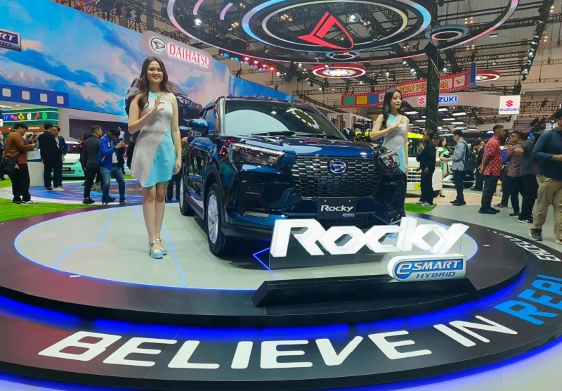 Booth Daihatsu di GIIAS 2025. (Foto: KabarBursa.com/Citra)