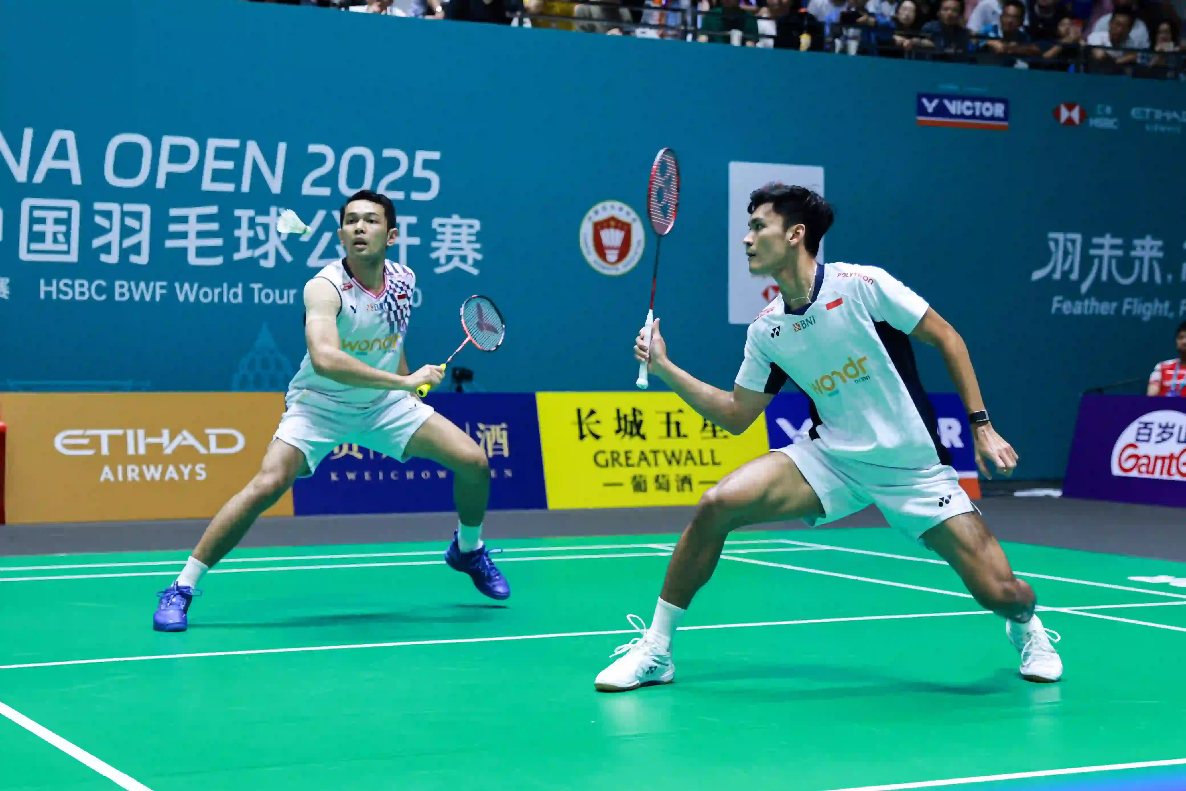 Gelar yang diraih Fajar/Fikri di China Open 2025 turut memperkuat optimisme BNI 