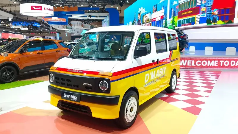 Tampilan baru modifikasi Gran Max di GIIAS 2025. Foto: doc Daihatsu