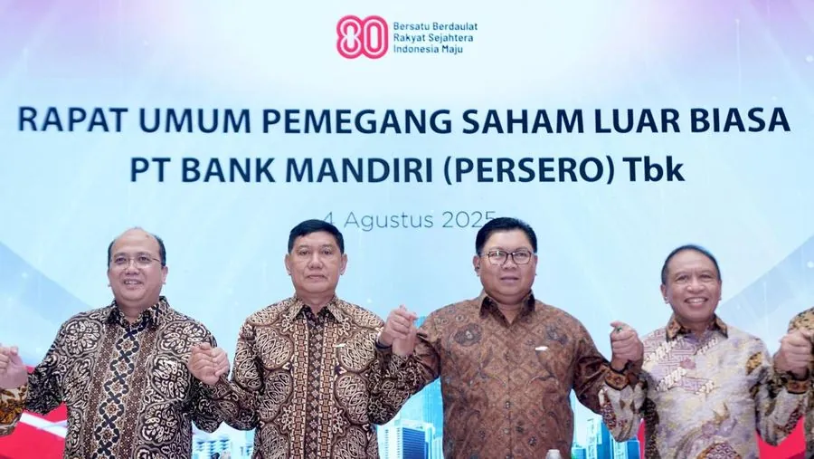 RUPSLB PT Bank Mandiri (Persero) Tbk, Senin, 4 Agustus 2025. Foto: Dok Bank Mandiri