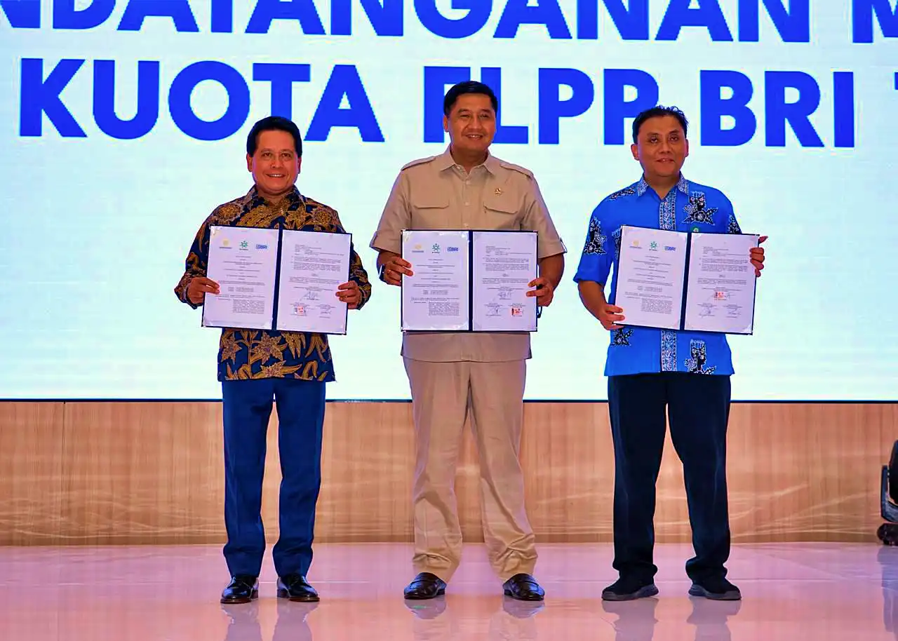 PT Bank Rakyat Indonesia (Persero) Tbk atau BRI terus memperkuat perannya sebagai mitra strategis pemerintah dalam memperluas akses kepemilikan rumah bagi Masyarakat Berpenghasilan Rendah (MBR). (Foto: Dok. BRI)