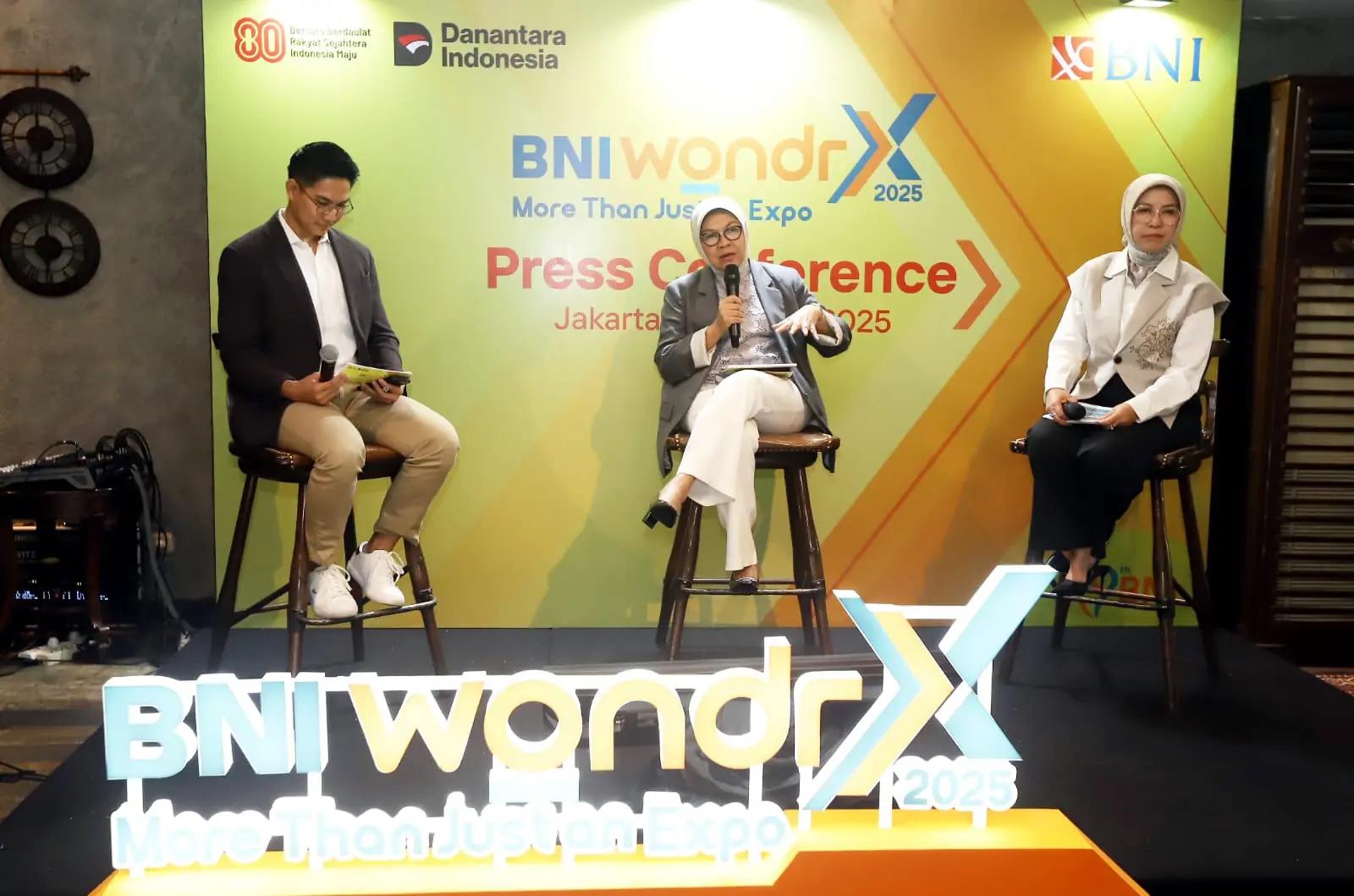 BNI selenggarakan BNI wondrX 2025 di ICE BSD Tangerang, 15-17 Agustus 2025. Foto: Dok. BNI.