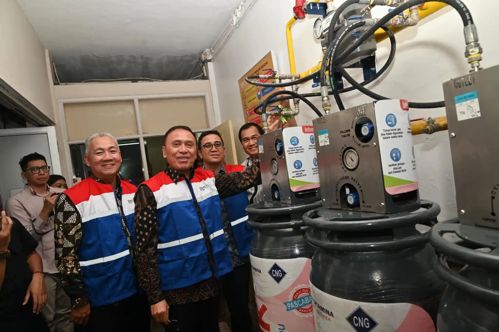 RSUP Hasan Sadikin Bandung memanfaatkan energi gas untuk menekan biaya operasional. Foto: Dok Pertamina.