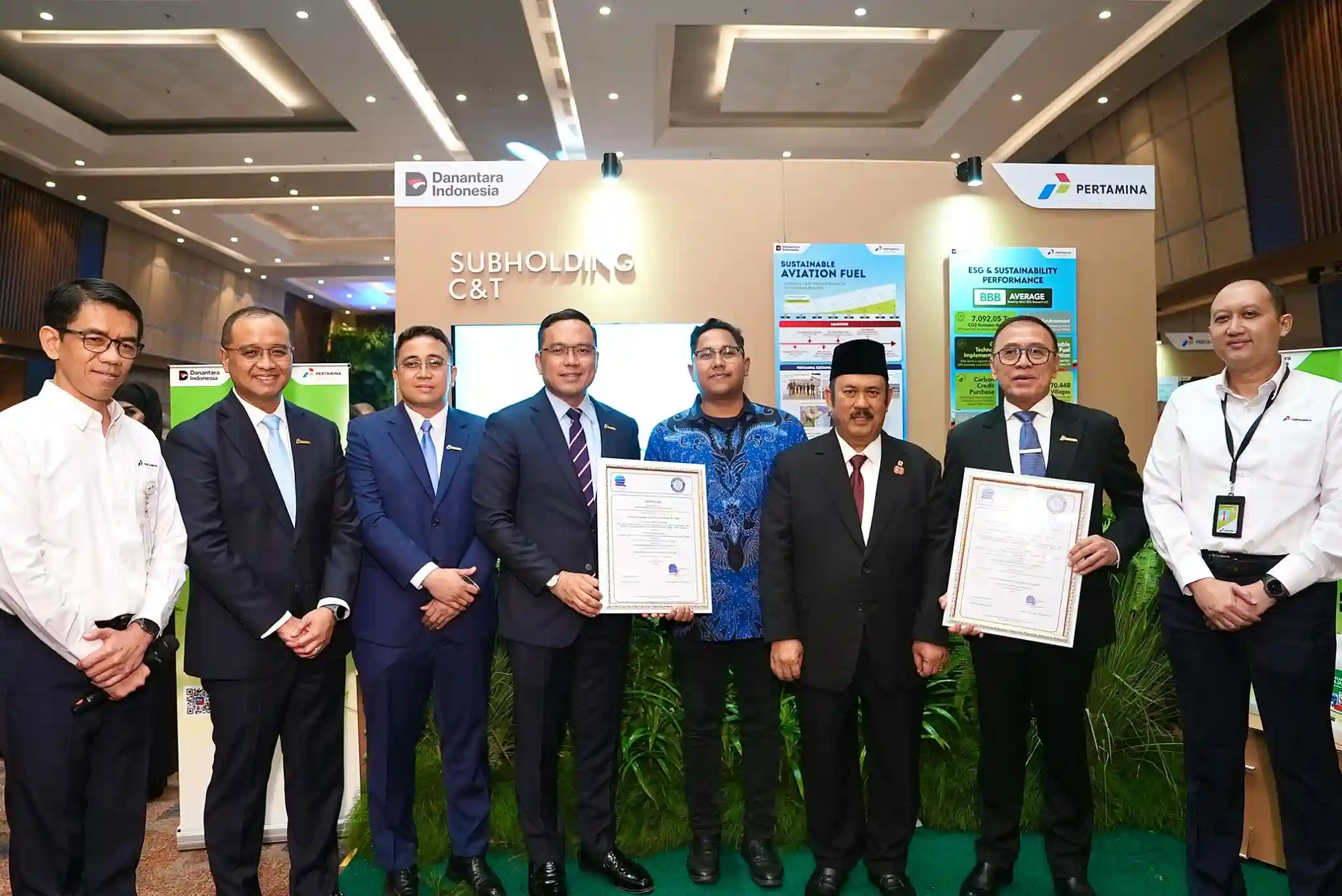 Pertamina kembali berhasil meraih sertifikat ISCC. Foto: Dok Pertamina.