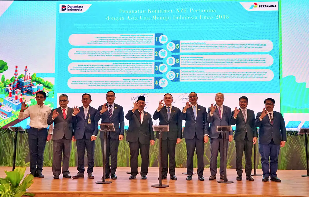 PT Perusahaan Gas Negara Tbk (PGN) sebagai Subholding Gas Pertamina mendukung penuh penguatan komitmen Net Zero Emission (NZE) Pertamina. (Foto: Dok. Pertamina)