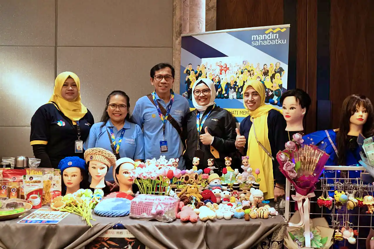 Bank Mandiri mempertegas komitmen mendukung perekonomian kerakyatan melalui perluasan ekosistem kewirausahaan, digitalisasi, dan pendampingan inklusif. (Foto: Dok. Bank Mandiri)