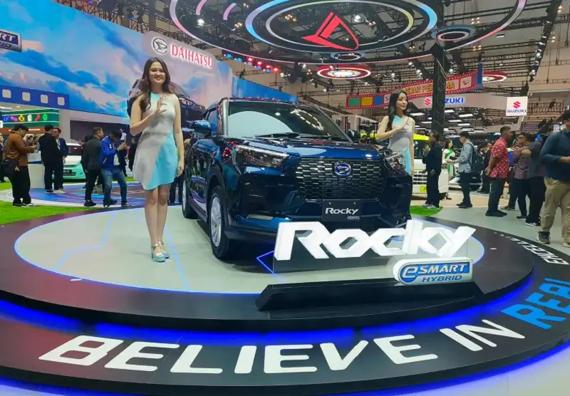Daihatsu Rocky Hybrid yang baru saja meluncur di GIIAS 2025. Foto: doc Daihatsu.