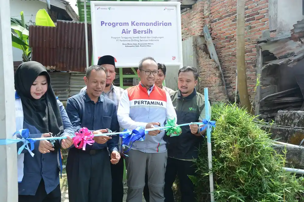 ertamina Drilling tidak hanya fokus pada keberhasilan proyek pengeboran, tetapi juga memiliki tanggung jawab membantu meningkatkan kualitas hidup warga