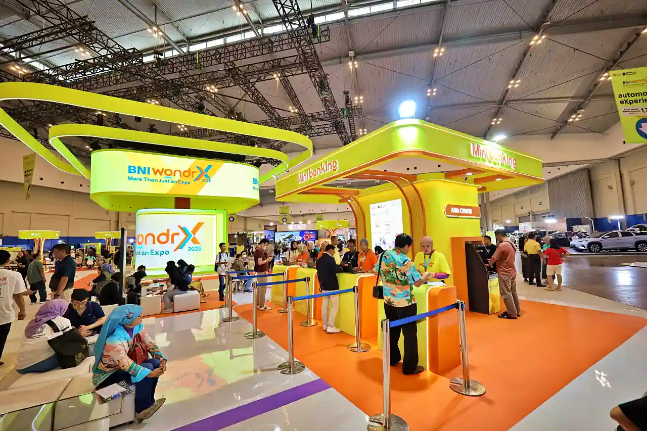 PT Bank Negara Indonesia (Persero) Tbk atau BNI terus memastikan kemudahan akses bagi masyarakat yang ingin menikmati pameran ini di ICE BSD, Tangerang. (Foto: Dok. BNI)