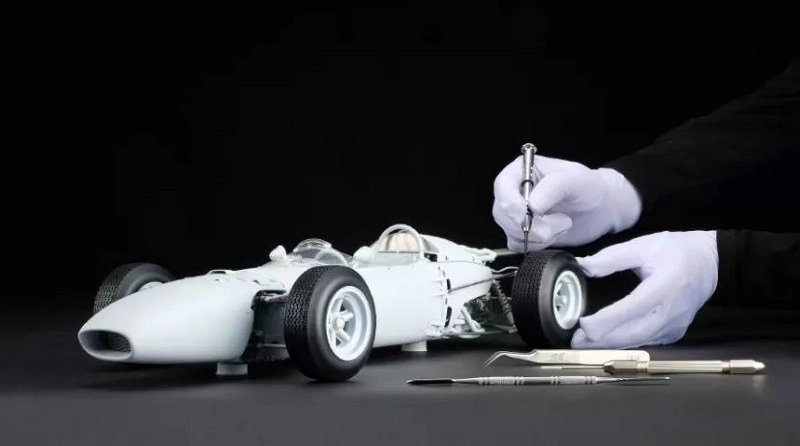 Miniatur mobil Honda edisi terbatas yang dibanderol Rp470 jutaan. Foto doc Honda. 