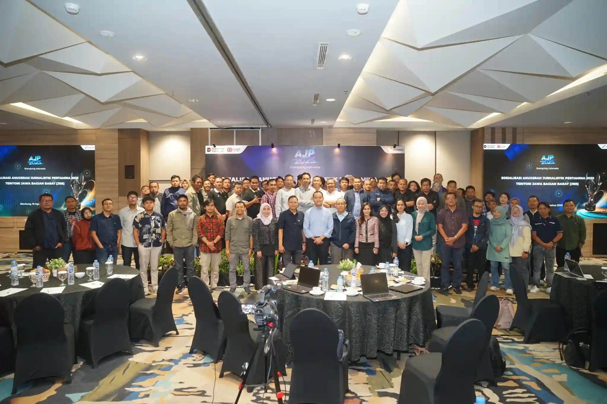 PT Pertamina (Persero) Tbk kembali menggelar AJP, yang kali ini mengusung tema Energizing Indonesia. Foto: Pertamina.