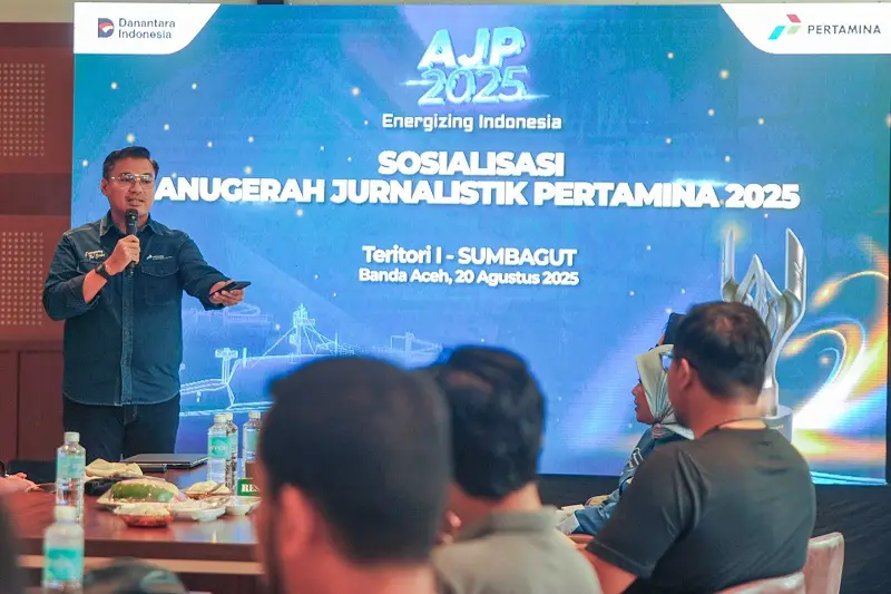 Sosialisasi Anugerah Jurnalistik Pertamina (AJP) 2025. Foto: doc Pertamina. 