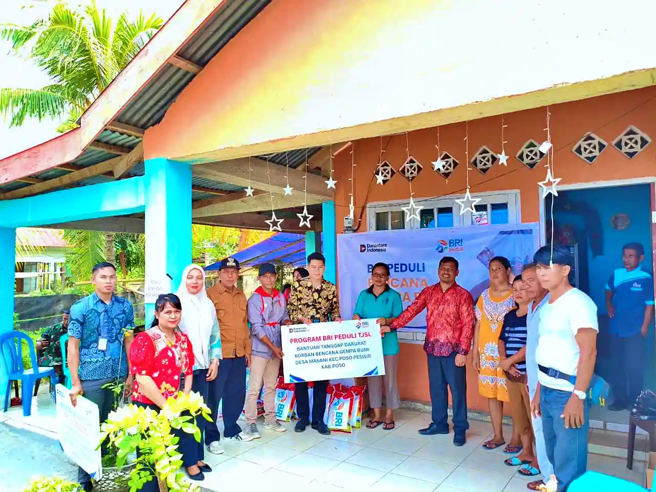 BRI terus berperan aktif dalam memberikan bantuan kepada masyarakat yang terkena bencana. (Foto: Dok. BRI)