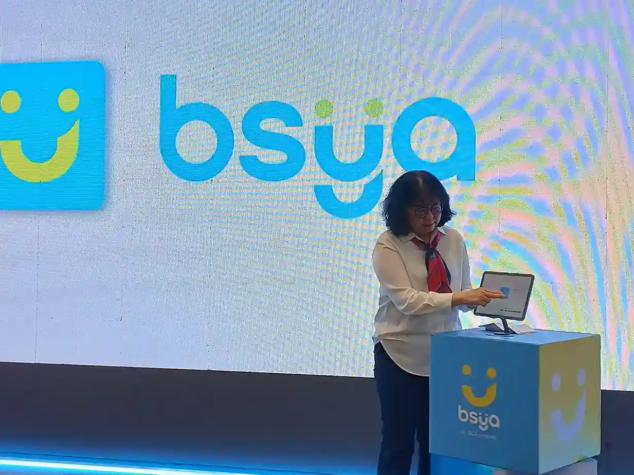 Logo Bsya, yang merupakan mobile banking BCA Syariah (Foto: KabarBursa/Hutama Prayoga)