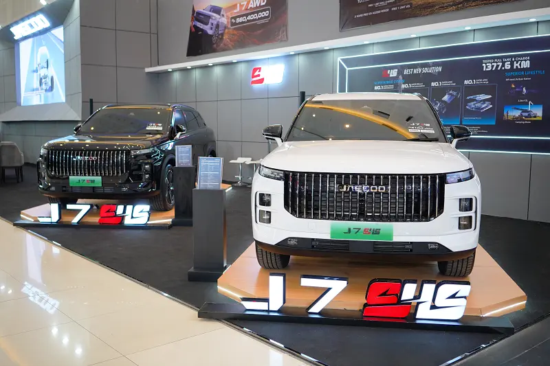 Jaecoo J7 SHS yang bakal diperkenalkan di GIIAS 2025 Surabaya. Foto: doc Jaecoo. 