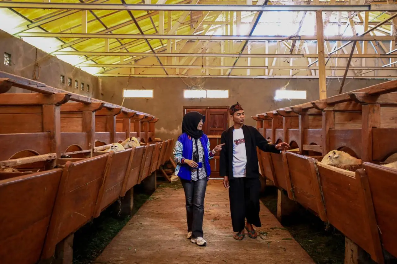 Salah satu UMKM binaan BRI yang berhasil naik kelas. Foto: BRI.