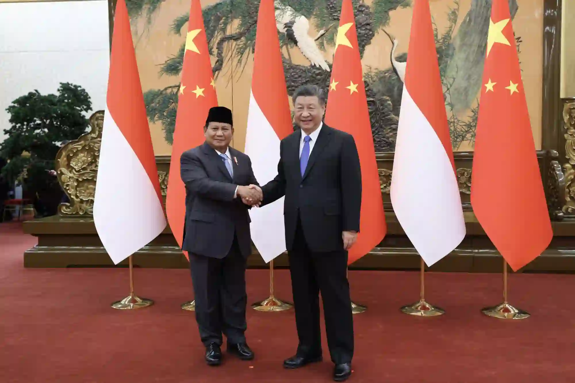 Kedua pemimpin kembali menegaskan pentingnya hubungan strategis antara Indonesia dan China