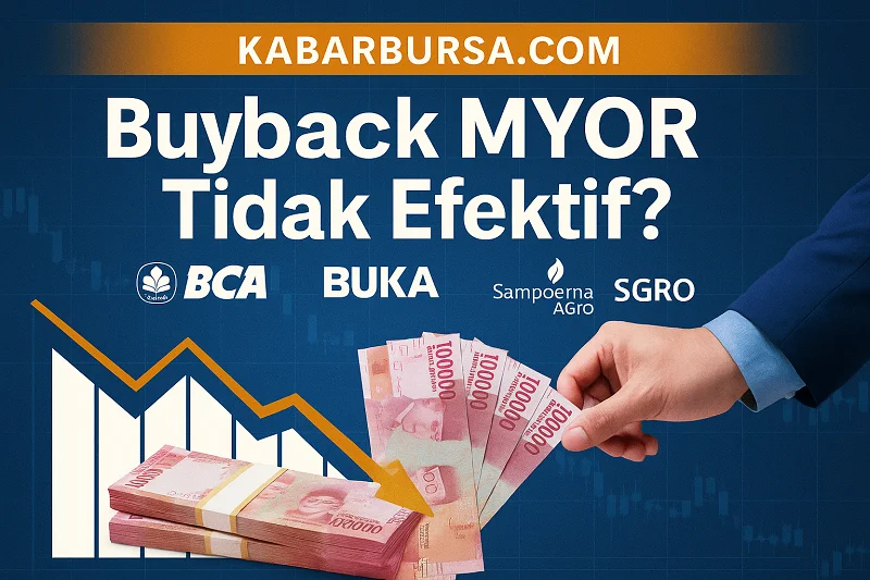 Ilustrasi buyback MYOR. Gambar ini dibuat oleh AI untuk KabarBursa.com.