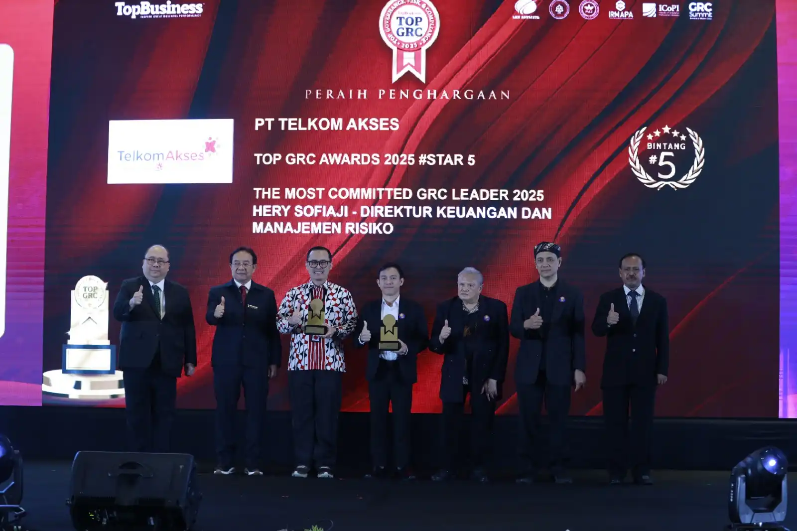 Telkom Akses Sabet 5-STAR TOP GRC Awards 2025, Ini Alasannya. Foto: dok. Telkom