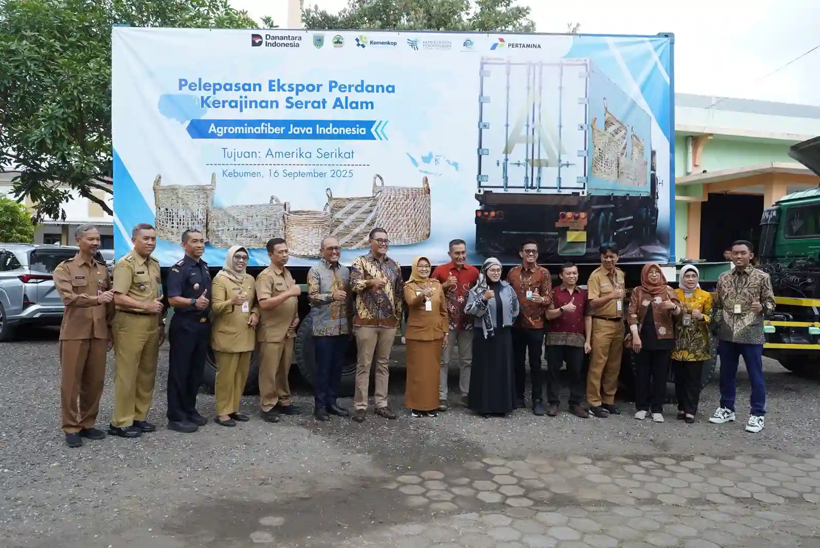 Didukung Pertamina, 10 Ribu keranjang karya UMKM Kebumen Tembus Pasar New York. Foto: dok. Pertamina