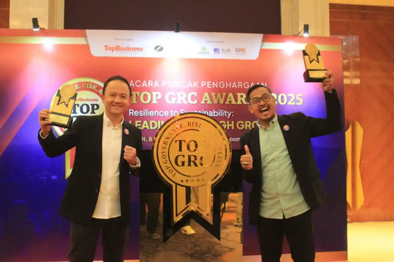 Sabet dua gelar, TelkoMedika bersinar di TOP GRC Awards 2025. Foto: dok. Telkom