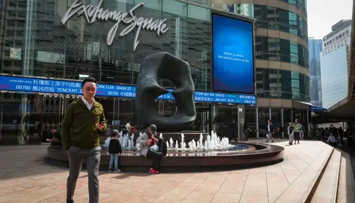 Hang Seng Exchange Square. Foto: Sun Yeung.