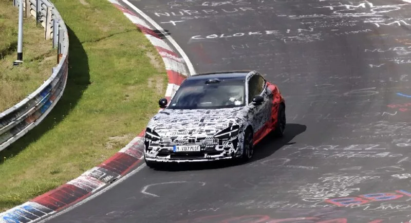 Pengujian prototipe YU7 beredar dari sirkuit Nürburgring Nordschleife, Jerman. Foto: carnewschina