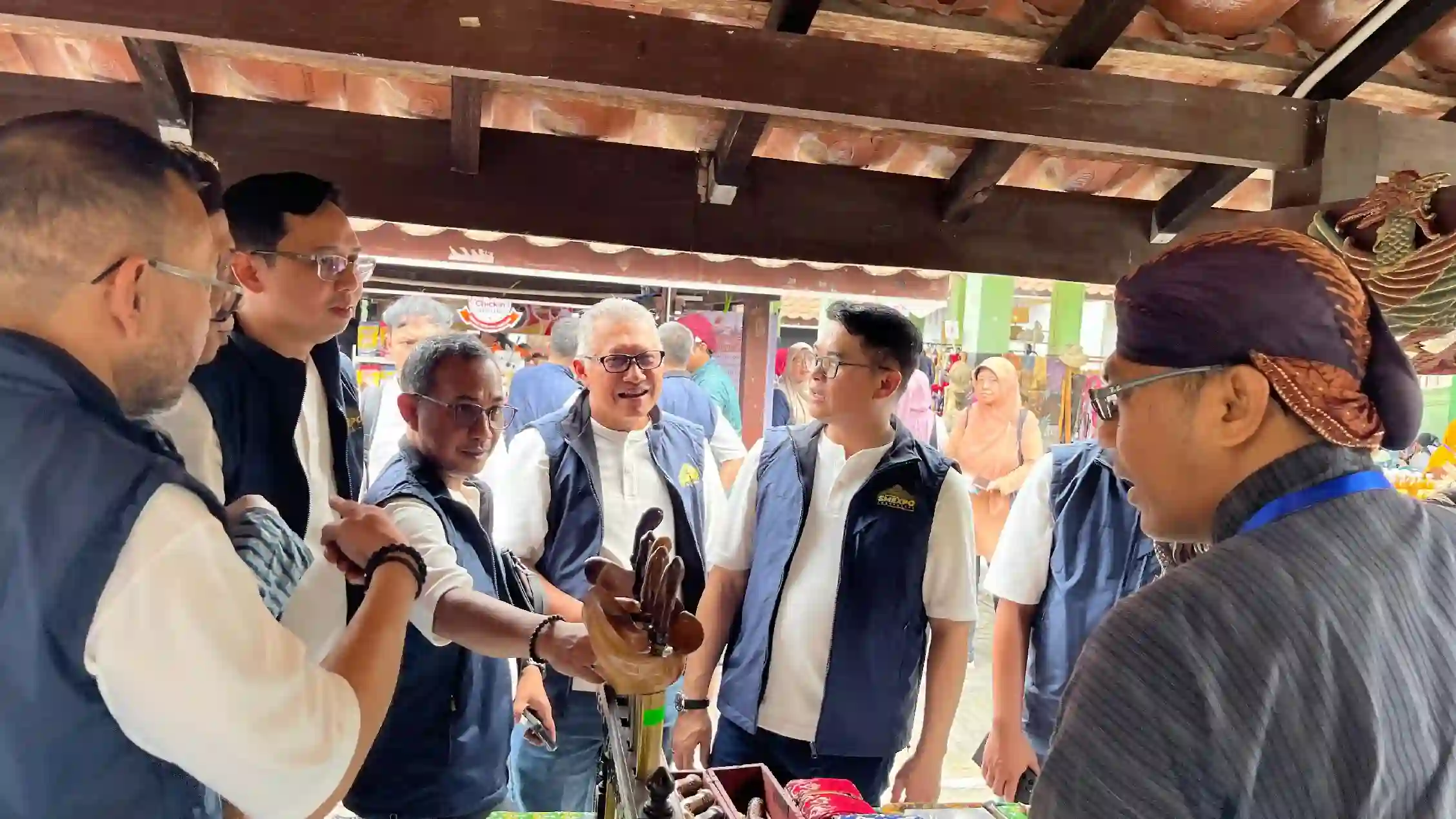 Pertamina SMEXPO 2025 di Plaza Ngasem hadirkan 35 UMKM binaan, dukung ekonomi rakyat, dan perkuat industri kreatif Yogyakarta. Foto: dok. Pertamina