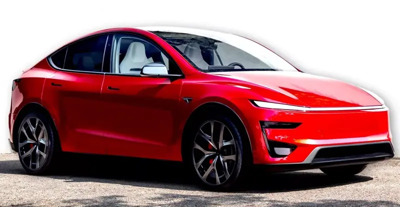 Tesla model Y. Foto: carscoops.
