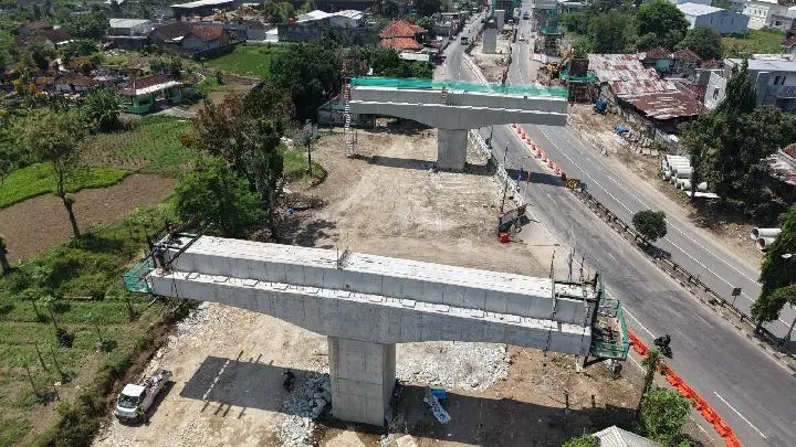 ADHI Karya menerapkan teknologi Sosrobahu pada pembangunan Jalan Tol Solo-Jogja-YIA. Foto: Dok ADHI