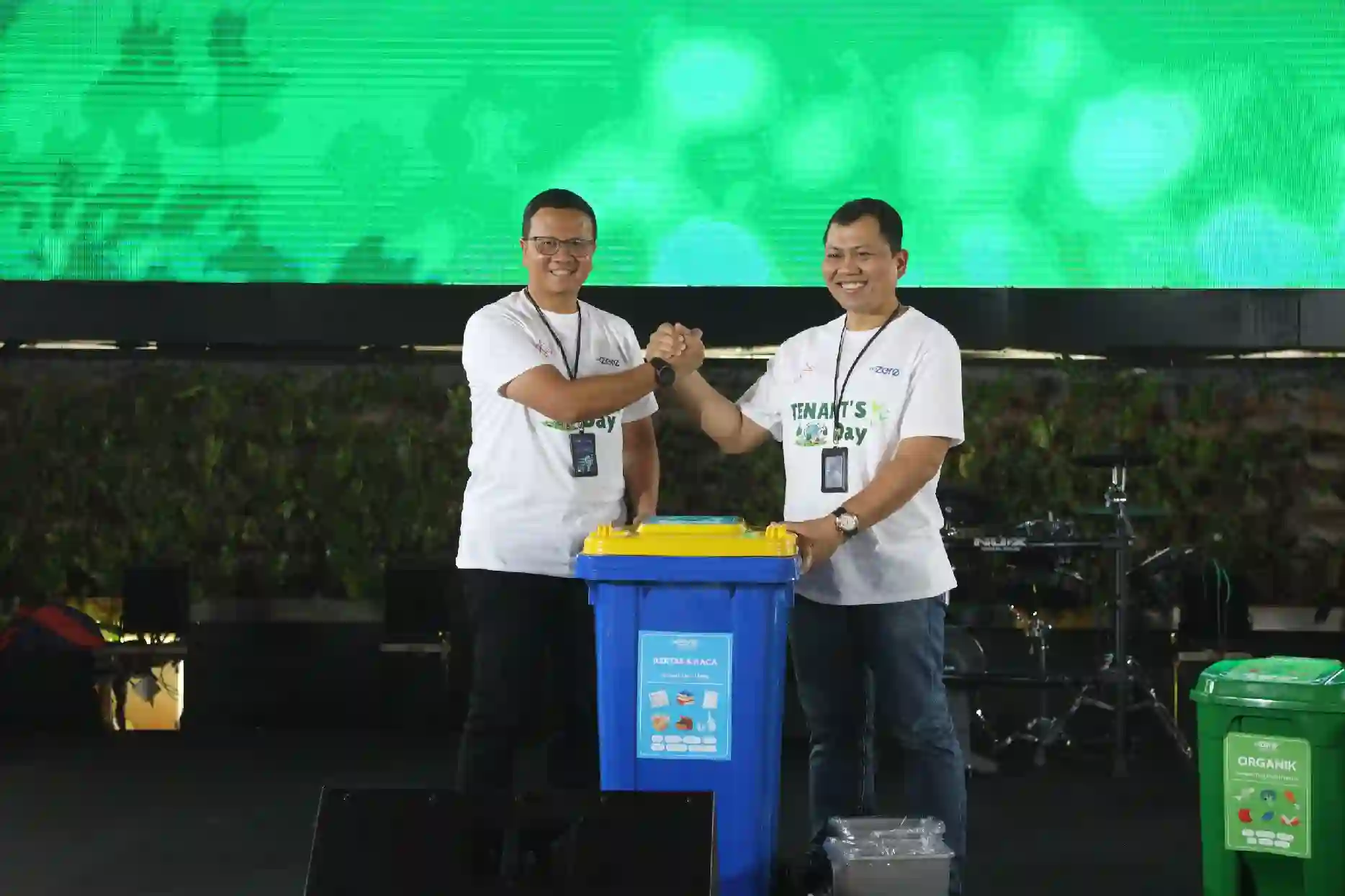 Tenant Day 2025: Telkom resmi luncurkan program pengelolaan sampah untuk hijaukan lingkungan perkantoran. Foto: dok. Telkom