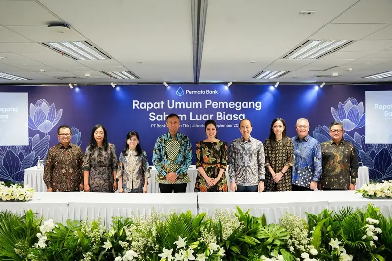 Jajaran Direksi Permata Bank. Foto: doc Permata Bank.