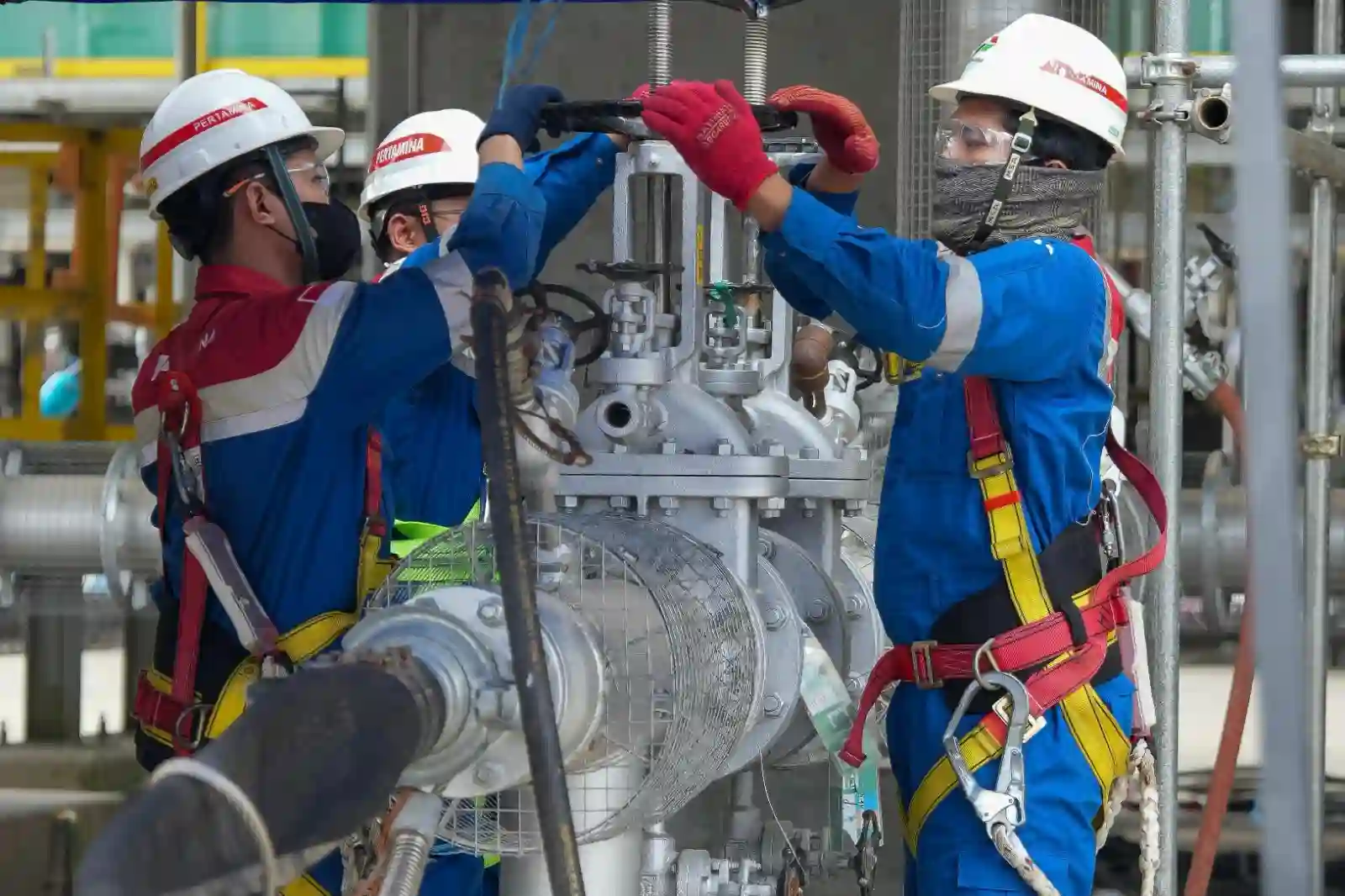 Proyek RDMP Balikpapan capai 96,5 persen, siap jalankan RFCC untuk tingkatkan kapasitas kilang, kurangi impor LPG, dan perkuat energi nasional. Foto: dok. Pertamina