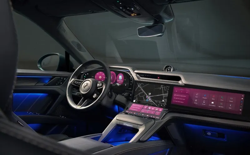 Interior Porsche Cayenne Electric. Foto: doc Porsche