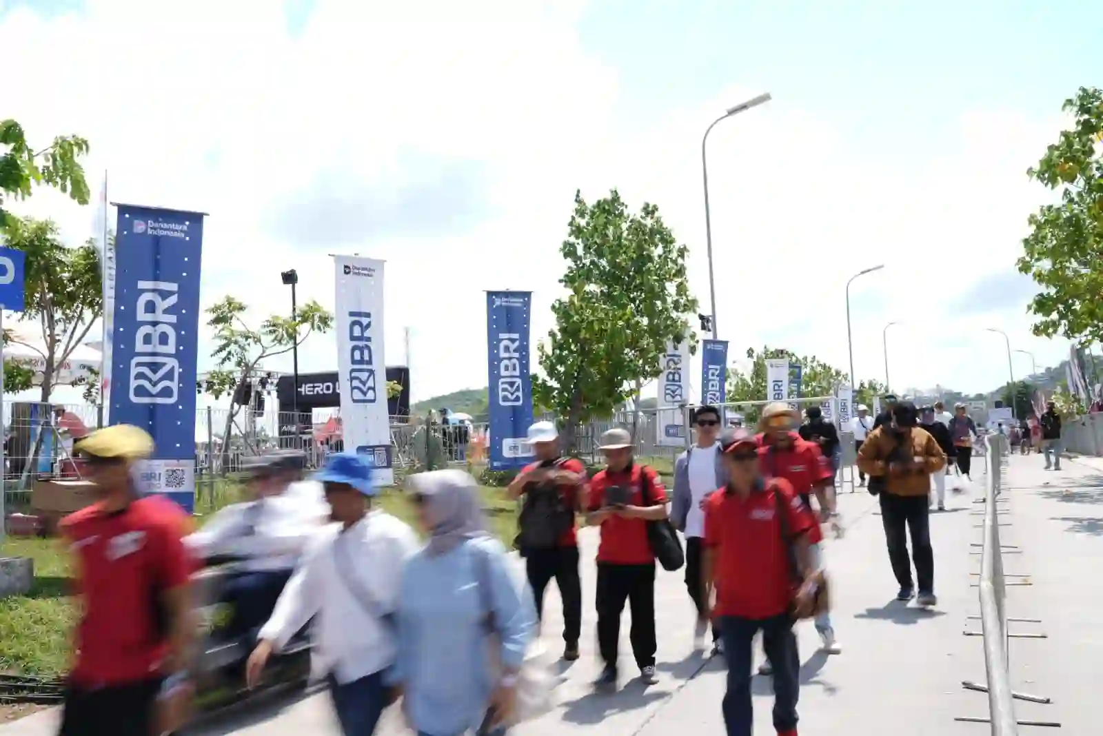 MotoGP Mandalika 2025: BRI pacu UMKM dan ekonomi lokal. Foto: dok. BRi