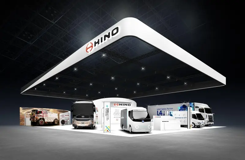 Booth Hino di Japan Mobility Show 2025. Foto: doc Hino. 