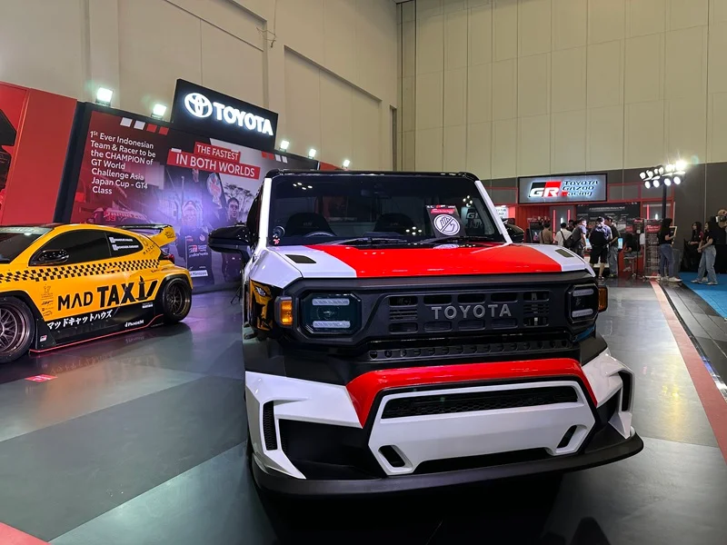 Ilustrasi Hilux Rangga yang diubah jadi stylish. Foto: dok Toyota. 