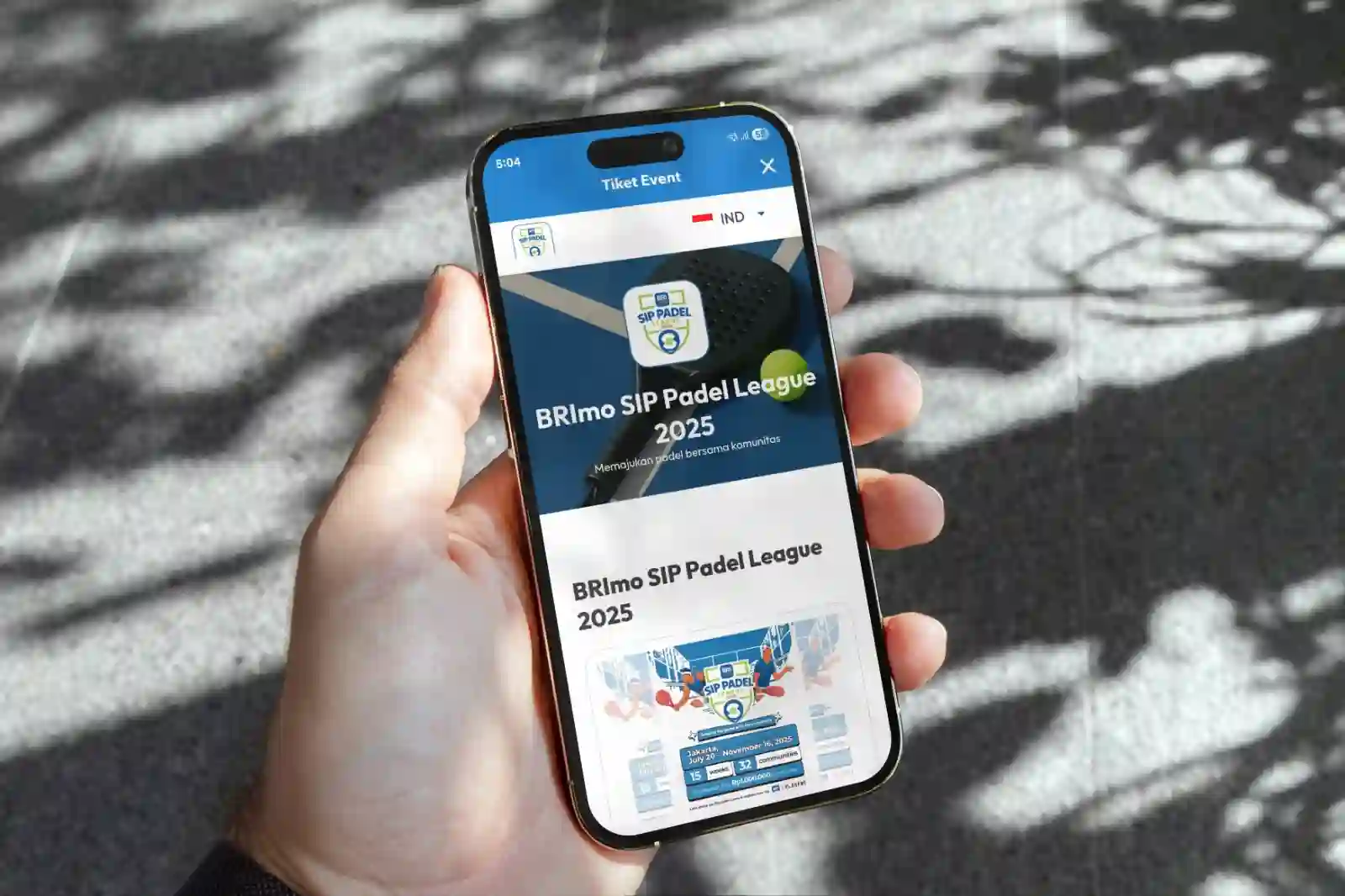 BRI dukung gaya hidup sehat lewat promo padel berhadiah cashback Rp100 ribu dan BRImo SIP Padel Series 2025. Foto: dok. BRI
