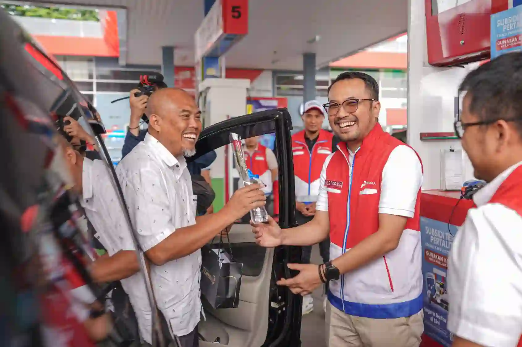 Pertamina Patra Niaga dorong edukasi Bioetanol dan akselerasi layanan SPBU lewat program ini. Foto: dok. Pertamina