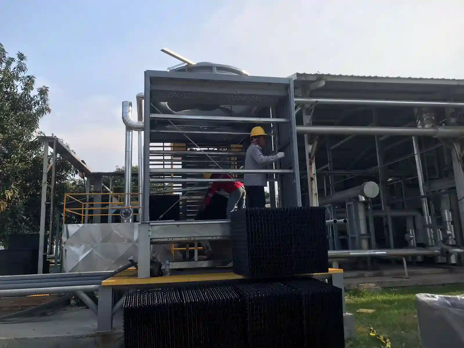 Suasana PT Timah Industri di Cilegon Banten, Jawa Barat pada Rabu, 15 Oktober 2025. Desty Luthfiani/KabarBursa.com.