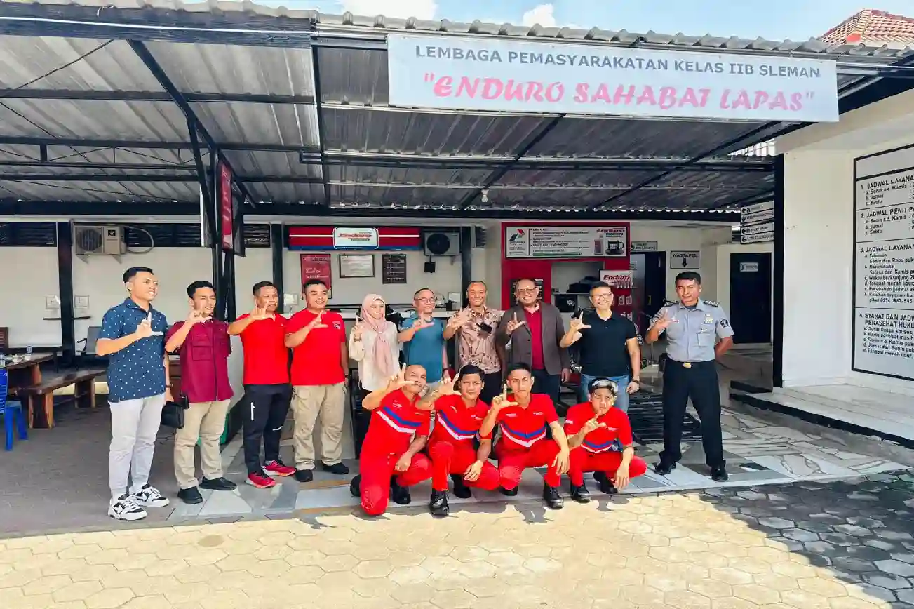 Pertamina Lubricants buka jalan kemandirian bagi para Difabel dan masyarakat Lapas lewat program ini. Foto: dok. Pertamina Lubricants 