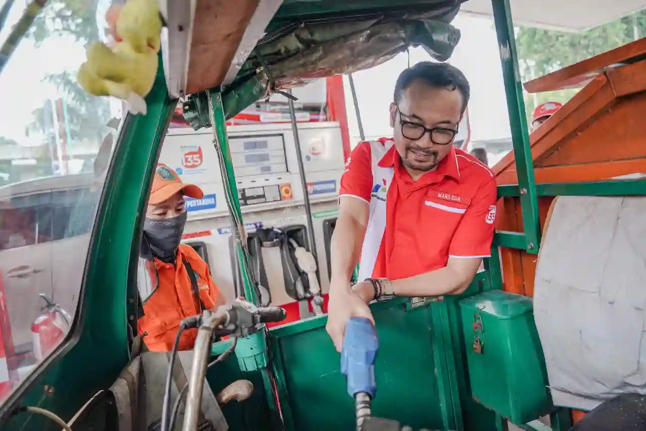 Pertamina pastikan layanan SPBU lebih memuaskan pelanggan lewat Program Pantau SPBU. Foto: dok. Pertamina