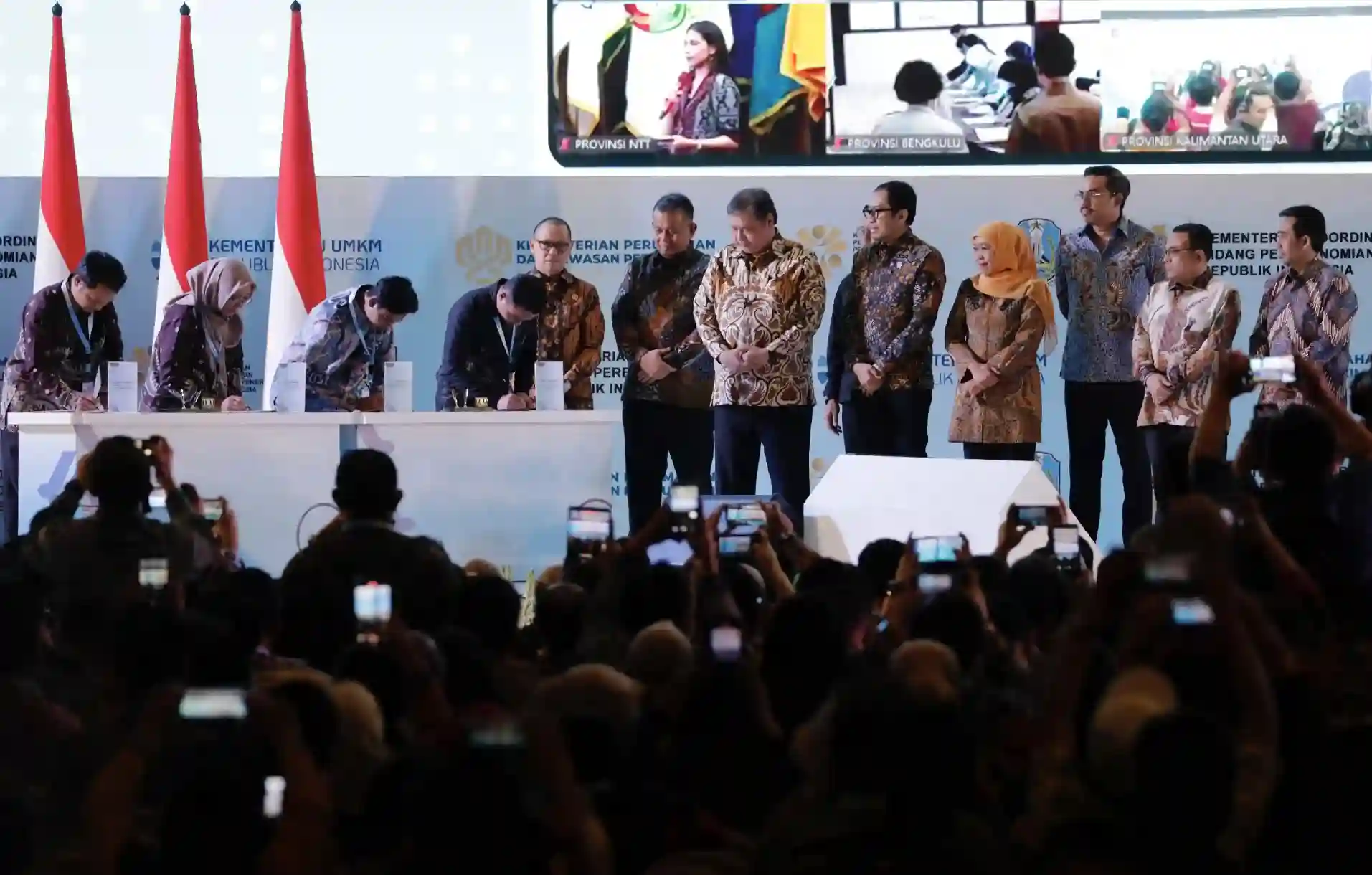 BNI sukseskan akad massal KUR skala nasional, dorong pembiayaan UMKM dan lapangan kerja baru. Foto: dok. BNI